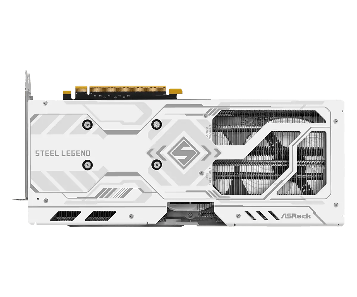 ASRock Intel Arc B580 Steel Legend 12GB OC Gaming Graphics Card | 90 - GA5CZZ - 00UANF - 4711581490024 - Vektra Computers LLC ASRock Intel Arc B580 Steel Legend 12GB OC Gaming Graphics Card | 90 - GA5CZZ - 00UANF - 4711581490024 - Vektra Computers LLC